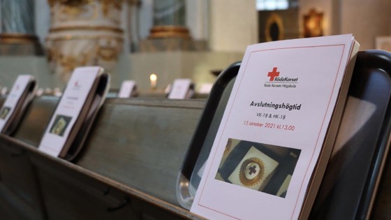 Bild från avslutningshögtid.