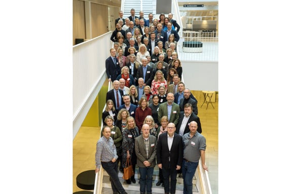 Gruppbild med alla deltagare på SUHF-konferensen. Foto: Sören Andersson