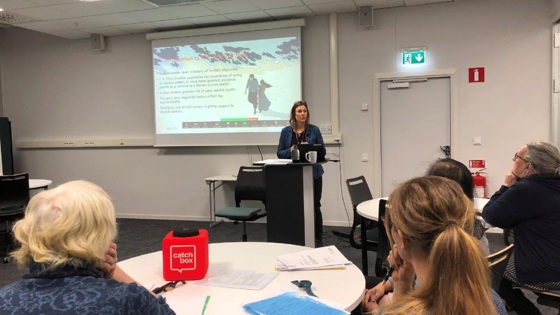bild från halvtidsseminarium. Foto:RKH