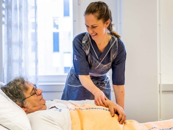 Arbete som sjuksköterska. Foto: Jenny Frejing.