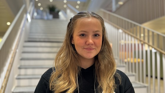 Emelie Norgren, studentrepresentant