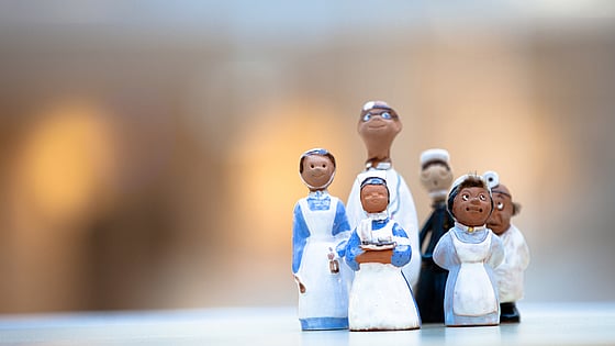 Porslingsfigurer. Foto: RKH