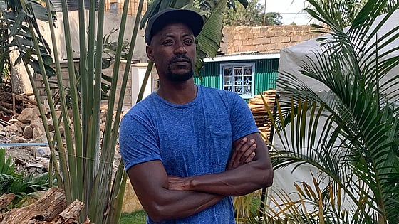 Här berättar David Karanja om sitt fältarbete i Nairobi, Kenya. Foto: Privat