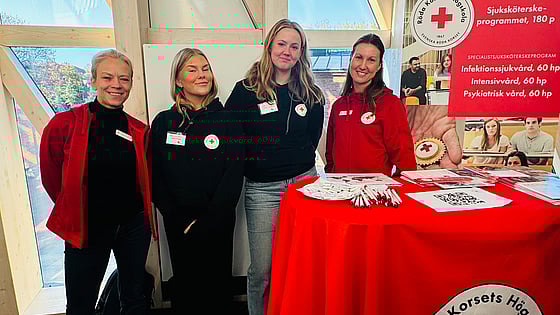 Representanter från Röda Korsets Högskola, Foto: RKH