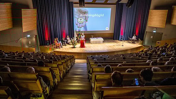 Avslutningshögtid VT23. Foto: Jenny Frejing