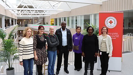 Besökare från Kenya Red Cross Training Institute