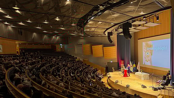 bild från Röda Korsets Högskolas avslutningshögtid. Foto: RKH