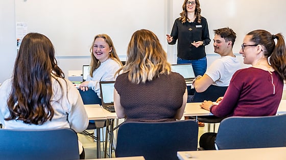 Bild på studenter. Foto: Jenny Frejing