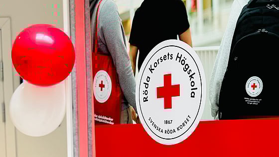 Välkommen till Röda Korsets Högskola. Foto: RKH