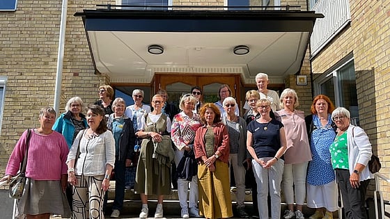 Alumner från Röda Korsets Högskola firade 50-årsjubileum i Boden. Foto: Privat