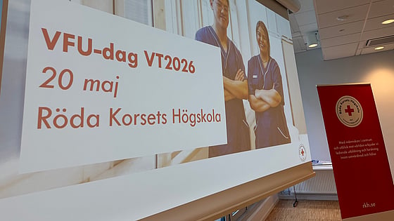 VFU-dagen på Röda Korsets Högskola.