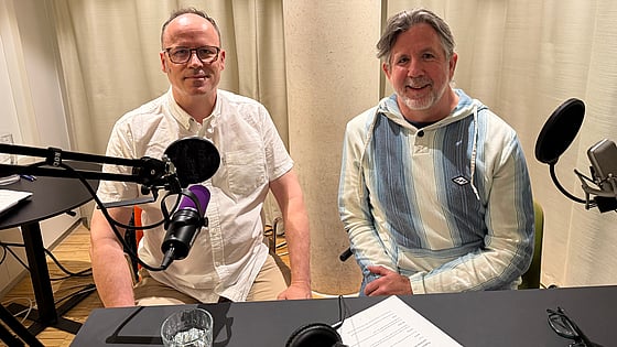 Paul Parker och Jason Murphy. Foto: RKH