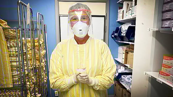 Intensivvårdssjuksköterska. Foto: Luleå tekniska universitet