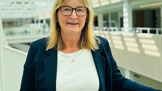 Annelie Sundler professor vid Röda Korsets Högskola. Foto: RKH