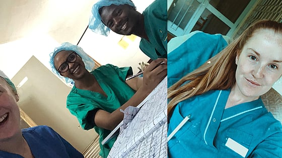 Saga Soldén, student vid Röda Korsets Högskola. Foto: Privat