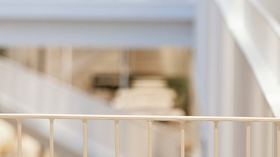 Bild över lokalerna med kort skärpa