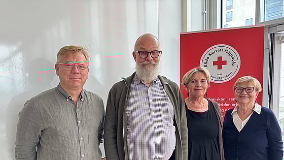 Mats Målqvist, Anders Ringnér, Ingrid Sivert Uddén och Ingegerd Palmér