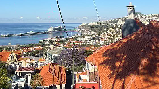 Vybild över Maderia, Portugal. Foto: Privat