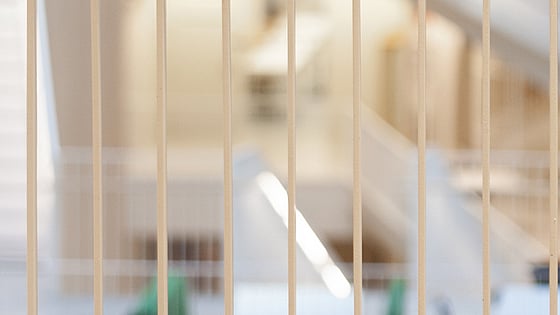 Bild med kort skärpa över lokalerna. Foto: Andreas Bergius