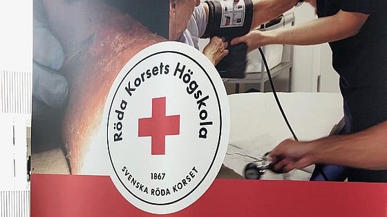 Temadag om sår vid Röda Korsets Högskola. Foto:RKH