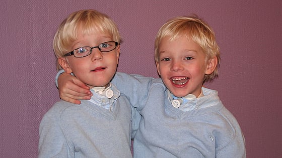 barn med trakeostomi. Foto:Privat