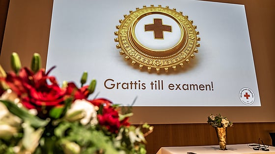 Bild från avslutningshögtiden våren 2024. Foto: Jenny Frejing