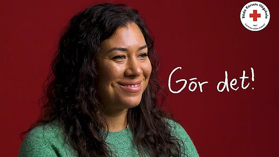 Natalie Mellin, tidigare student vid Röda Korsets Högskola. Foto: Spoon