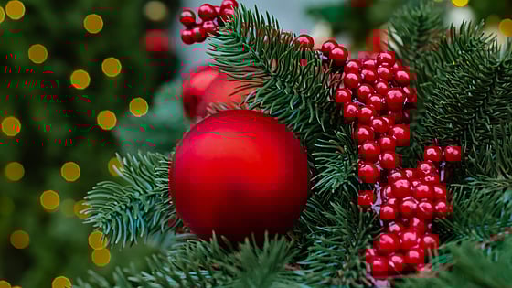 Julhälsning. Foto: Mostphotos