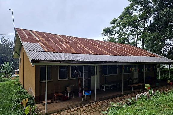 Boendet i Machame, Tanzania. Foto: Privat