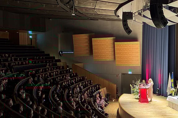 Bild på avslutningshögtiden