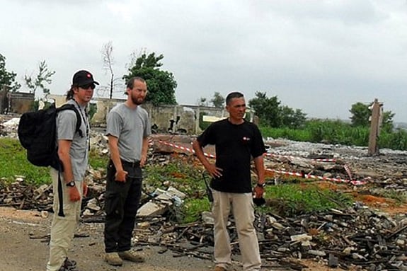 Jason Murphy, evakueringsövning i Elfenbenskusten