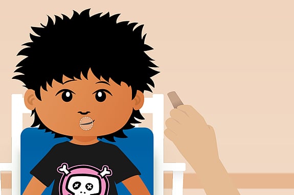 Bild av appfunktion.