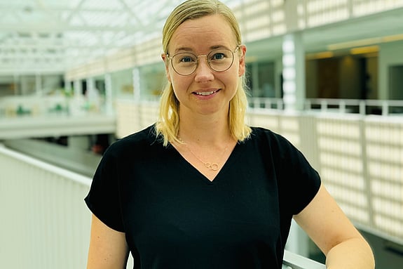 Johanna Salberg, Lektor vid Röda Korsets Högskola. Foto: RKH