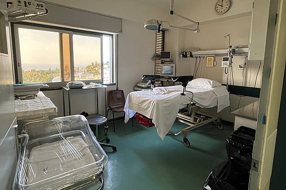 Sjukhusrum i Madeira. Foto: Privat