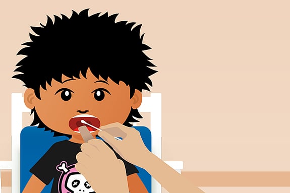 Bild av appfunktion.