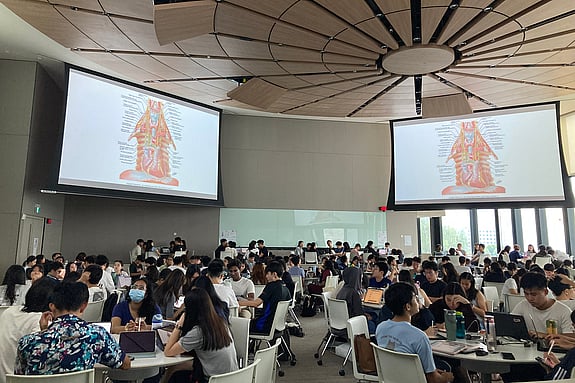 Studiemiljöer för studenter i Singapore. Foto: Privat