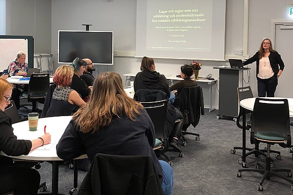 Utbildning för studentrepresentanter. Foto: RKH
