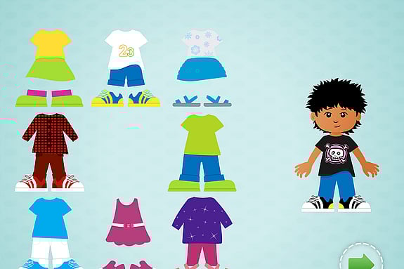 Bild av appfunktion.