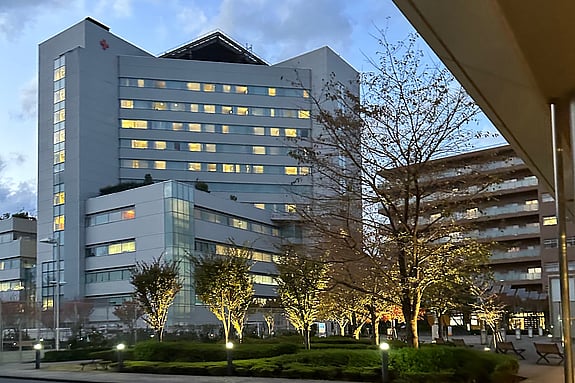 Japanese Red Cross College of Nursing i Tokyo, Japan. Foto: Privat