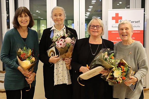 Bild av Katarina Öberg, Maud Amrén, Ingrid Andersson och Lena Netjaeff.