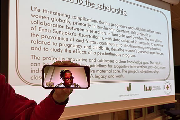 Årets Astrid Janzon-stipendiat Enna Sengogka