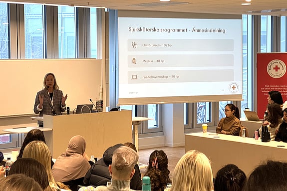 Heléne Eriksson, programansvarig vid Röda Korsets Högskola.