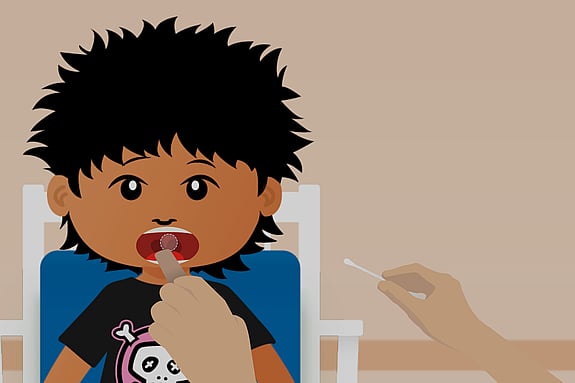 Bild av appfunktion.