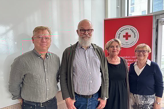 Mats Målqvist, Anders Ringnér, Ingrid Sivert Uddén och Ingegerd Palmér