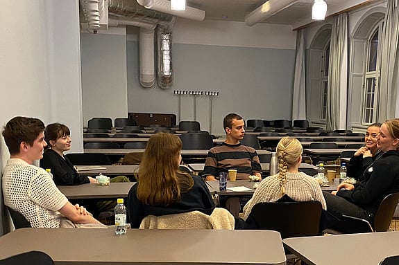 Studenter under en workshop. Foto: RKH