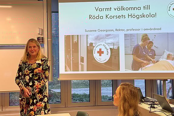 Susanne, Georgsson, rektor vid Röda Korsets Högskola