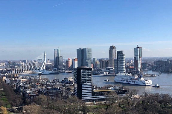 Bild på Rotterdam.