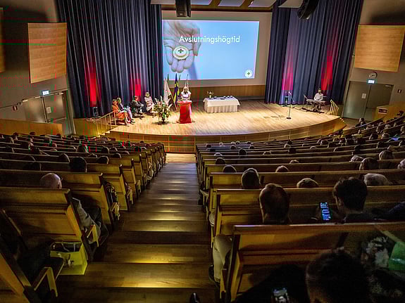 Avslutningshögtid VT23. Foto: Jenny Frejing