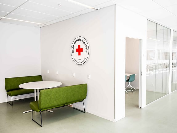 Grupprum för studenter vid Röda Korsets Högskola. Foto: Jenny Frejing