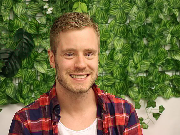 Linus Lindén, student på Sjuksköterskeprogrammet vid Röda Korsets Högskola. Foto: Privat